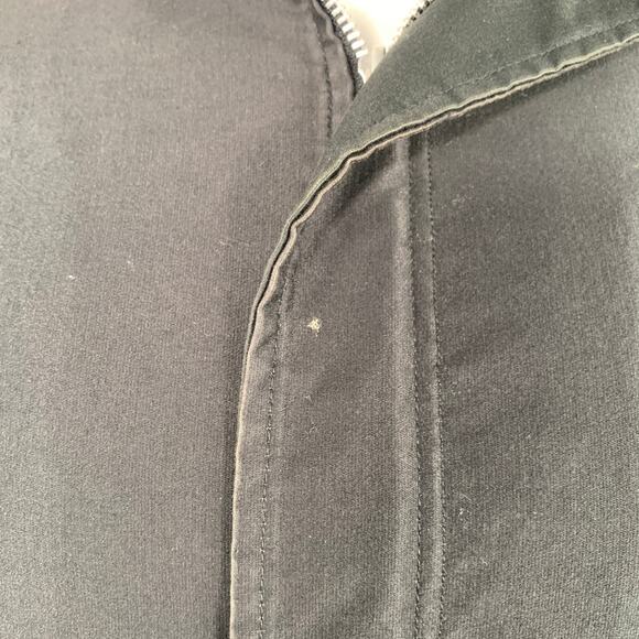 TAKEO KIKUCHI Size L Black Cotton Zip Up Coat - Picture 4 of 11